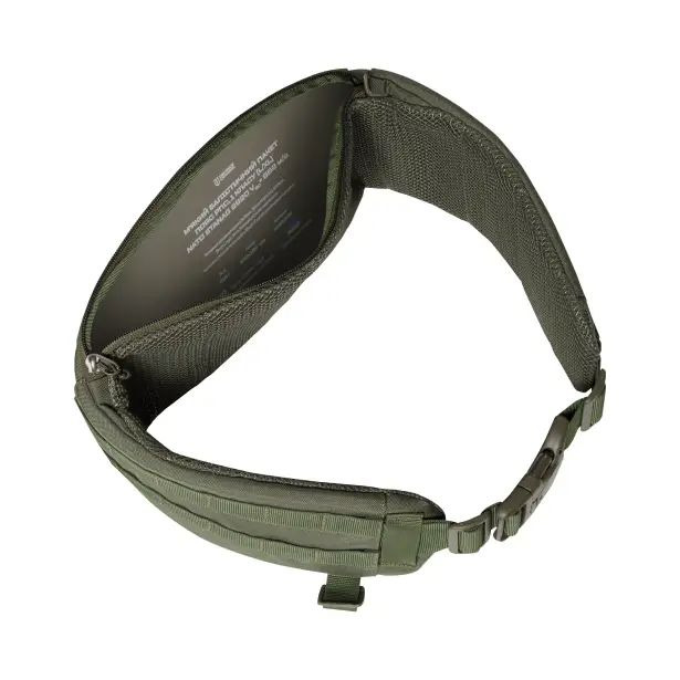 2 - Тактичний розвантажувальний пояс РПС 1 класу захисту, Cordura 1000D. Олива. L/XL