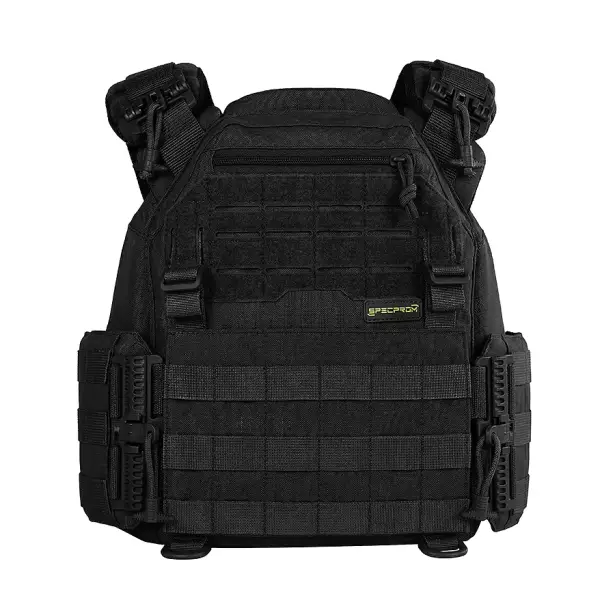 2 - Плитоноска женская Warmor gen.3 FL SPECPROM (for Ladies). Без подсумков. С быстрым боковым и верхним сбросом (без плит). Черный