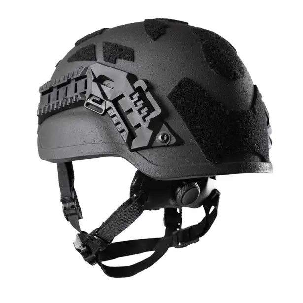 7 - Шолом кевларовий ARCH Middle Cut. ТМ Combatant. Чорний