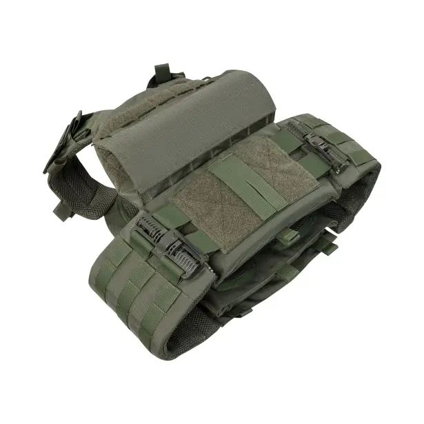 8 - Плитоноска КРУК, система швидкого скидання. Molle. Колір Олива.
