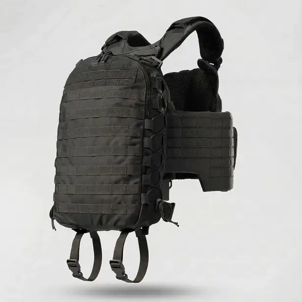 7 - Тактический рюкзак на 10л. Cordura 1000D. Черный