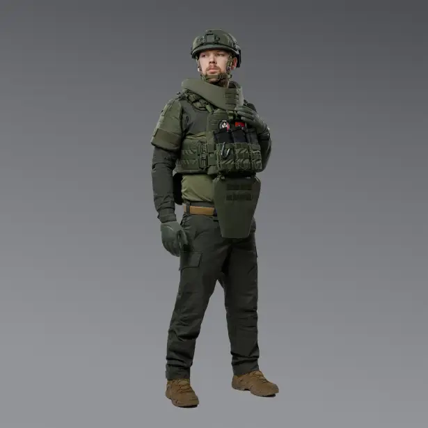4 - Бронекостюм ГАРТ V.2. 2-го класса защиты. Олива. Размер L