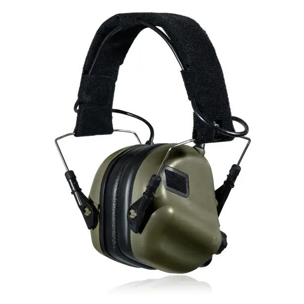 2 - Активные наушники Earmor M31 с оголовьем. Олива.