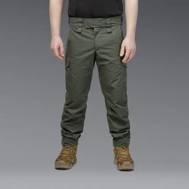 4 - Тактичні штани Battlegear Cargo. Колір Олива. Розмір L