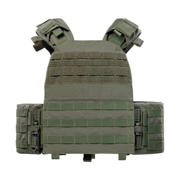9 - Плитоноска КРУК, система швидкого скидання. Molle. Колір Олива.