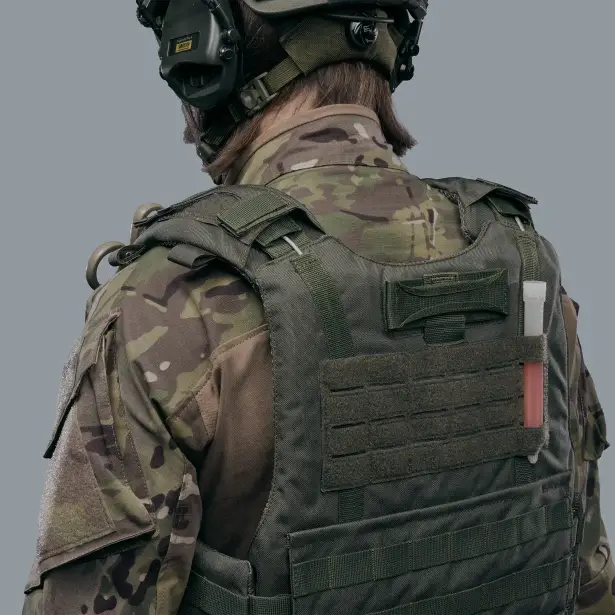 7 - Плитоноска VEPR, увеличенная площадь защиты (аналог IOTV G4) Molle. Цвет Олива. Размер S