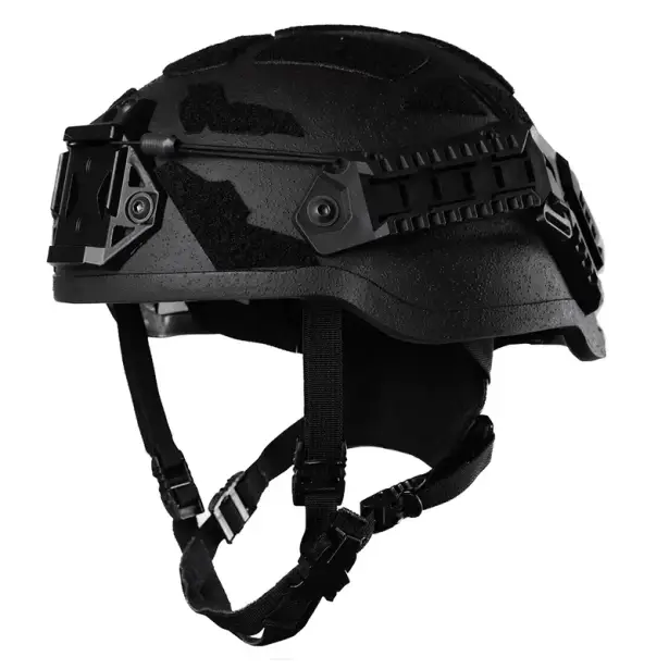 1 - Шолом кевларовий ARCH Middle Cut. ТМ Combatant. Чорний