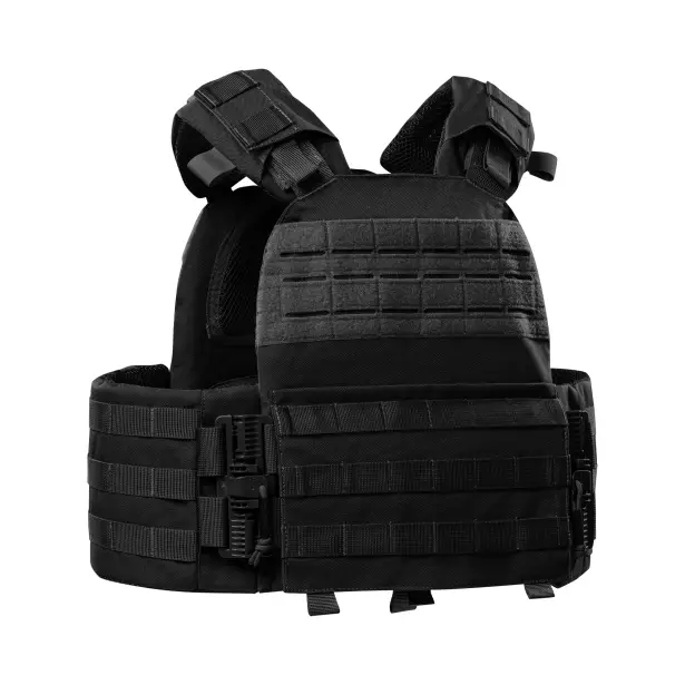 3 - Плитоноска КРУК, система быстрого сброса. Molle. Цвет Черный.