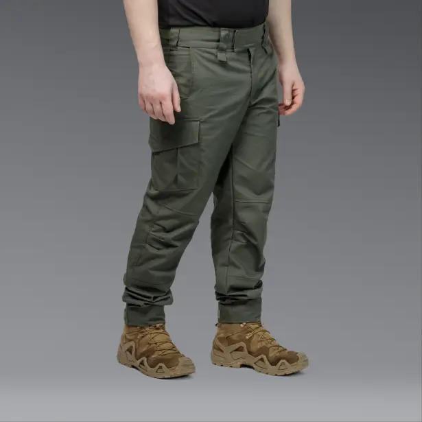 5 - Тактичні штани Battlegear Cargo. Колір Олива. Розмір L