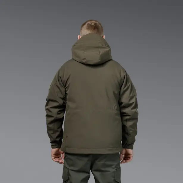 3 - Куртка тактична SoftShell APEX Shield Storm. Осінь-Весна Олива. Розмір M
