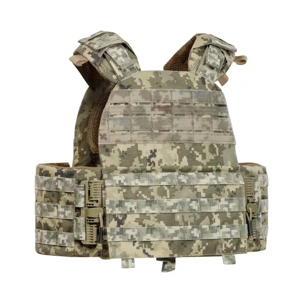 3 - Плитоноска КРУК, система быстрого сброса. Molle. Цвет Пиксель.
