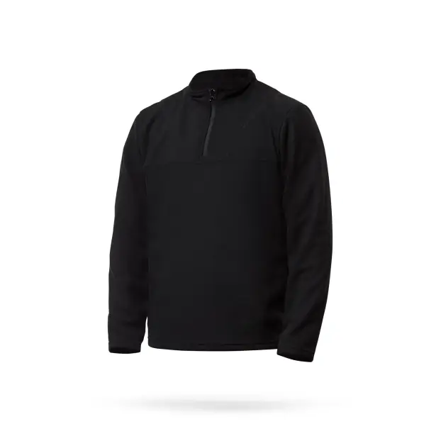 1 - Флісова тактична кофта Snowline Чорна. Polyester. Розмір: Reg/S