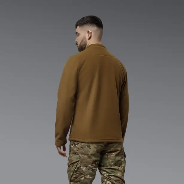 5 - Флісова тактична кофта Snowline Койот. Polyester. Розмір: Reg/S
