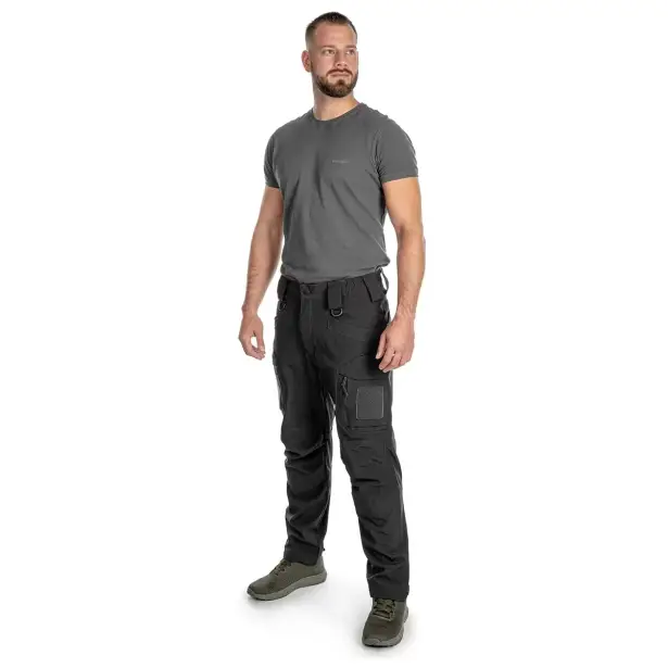 2 - Брюки влагозащитные Sturm (Softshell Pants Assault). Цвет Черный. Размер L.