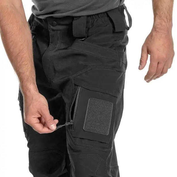 8 - Брюки влагозащитные Sturm (Softshell Pants Assault). Цвет Черный. Размер L.