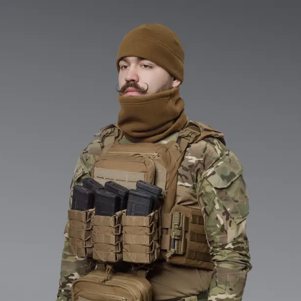 2 - Флисовый Бафф Winter Neck Койот. Polyester. Размер: S-M