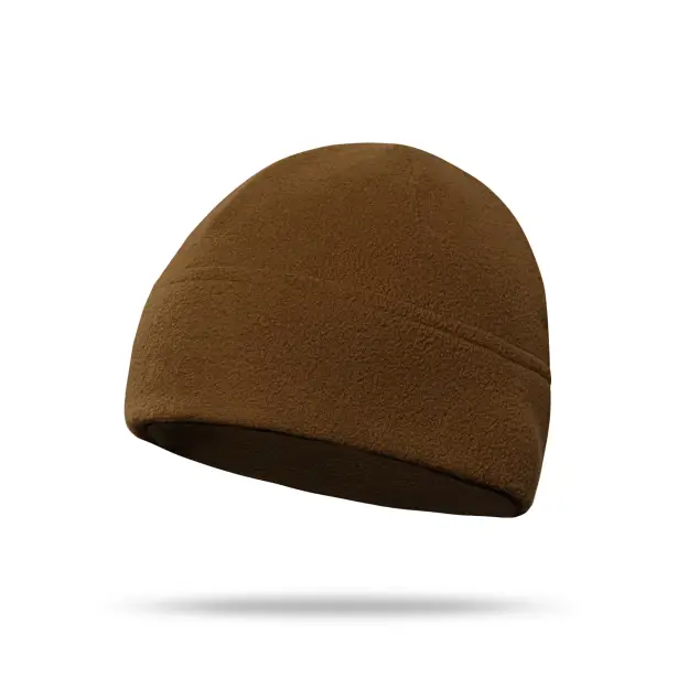 1 - Шапка флисовая Winter Cap Койот. Polyester. Размер: S-M