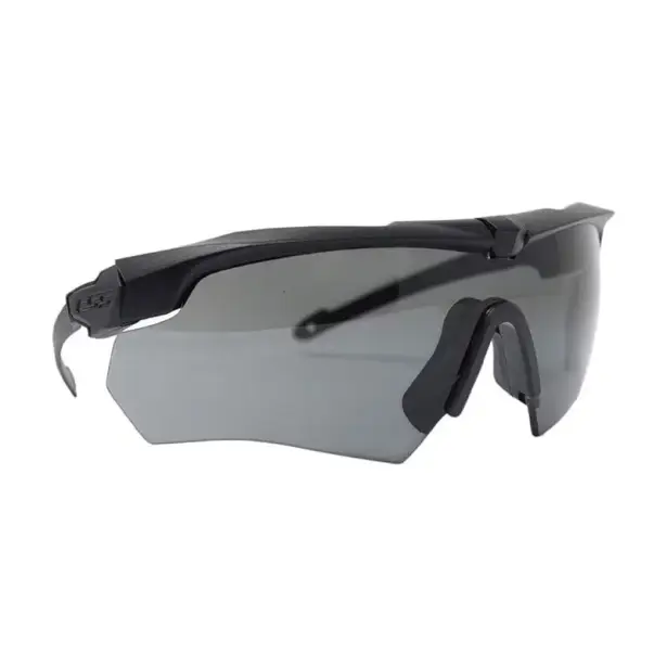 5 - Баллистические защитные очки ESS® Crossbow Suppressor One Black с линзой Smoke Gray