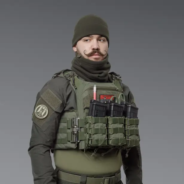 5 - Комплект Winter Tactical Kit: Бафф + Шапка Олива. Розмір S-M