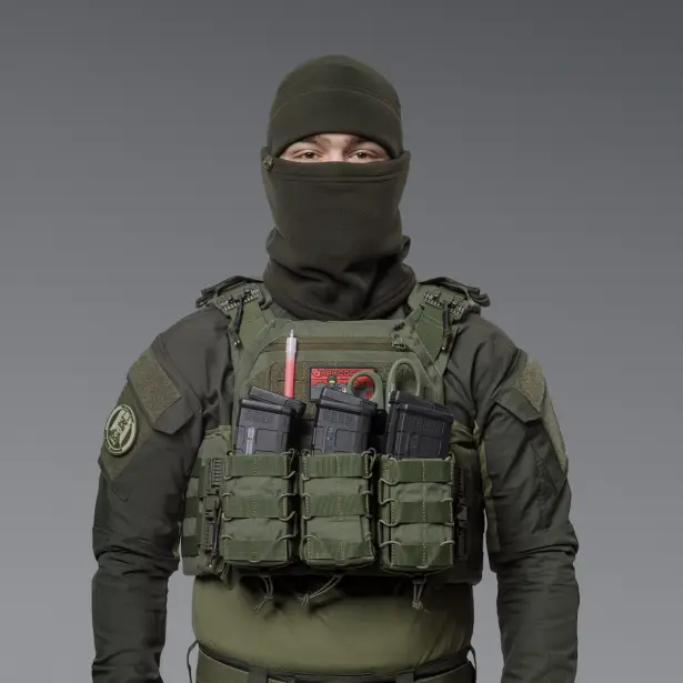 4 - Комплект Winter Tactical Kit: Бафф + Шапка Олива. Розмір S-M