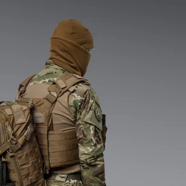 3 - Комплект Winter Tactical Kit: Бафф + Шапка Койот. Размер S-M