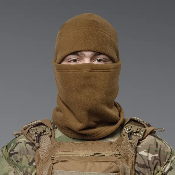 4 - Комплект Winter Tactical Kit: Бафф + Шапка Койот. Размер S-M
