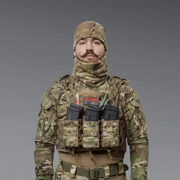 7 - Комплект Winter Tactical Kit: Бафф + Шапка Мультикам. Розмір S-M