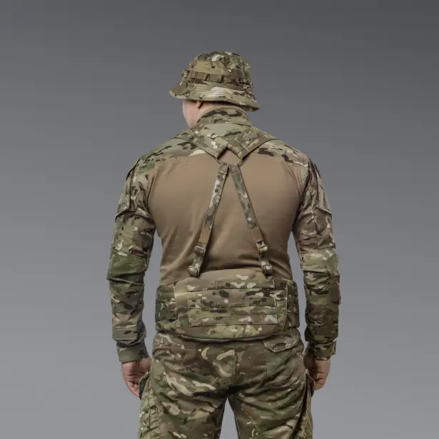 4 - Тактичний розвантажувальний пояс РПС 2 класу захисту, Cordura 1000D. Мультикам. S/M