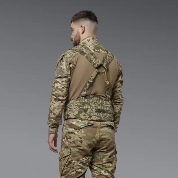 3 - Тактичний розвантажувальний пояс РПС 2 класу захисту, Cordura 1000D. Піксель. L/XL