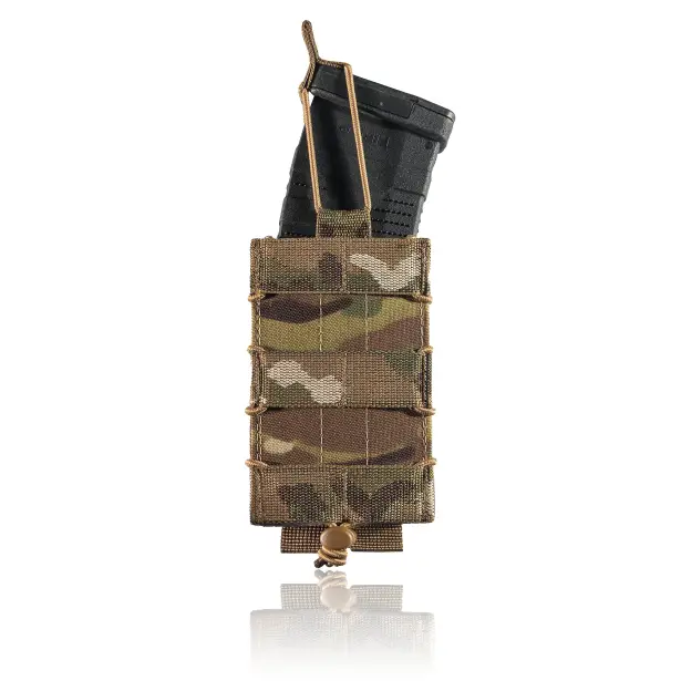 4 - Одинарний підсумок під магазини AK\AR. Cordura 1000D. Molle. Мультикам