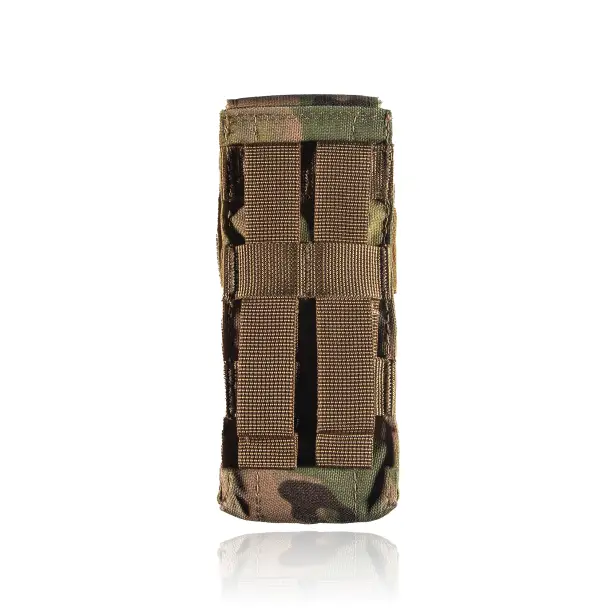 3 - Закрытый двойной подсумок под магазины AK\AR. Cordura 1000D. Molle. Мультикам/Multicam