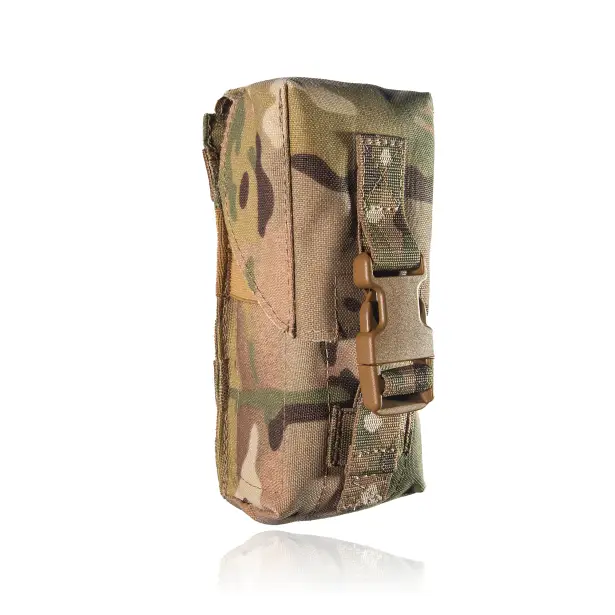 5 - Закрытый двойной подсумок под магазины AK\AR. Cordura 1000D. Molle. Мультикам/Multicam