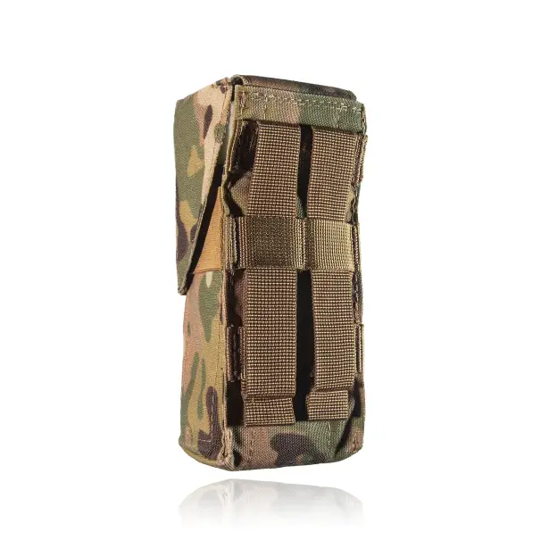 2 - Закрытый двойной подсумок под магазины AK\AR. Cordura 1000D. Molle. Мультикам/Multicam