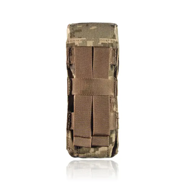 3 - Закритий подвійний підсумок під магазини AK\AR. Cordura 1000D. Molle. Піксель