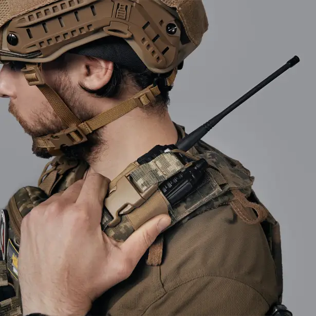 4 - Підсумок для рації. Піксель, тактичний підсумок для Motorola 4400/4800