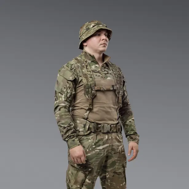 5 - Тактичний розвантажувальний пояс РПС, Cordura 1000D. Мультикам. S/M