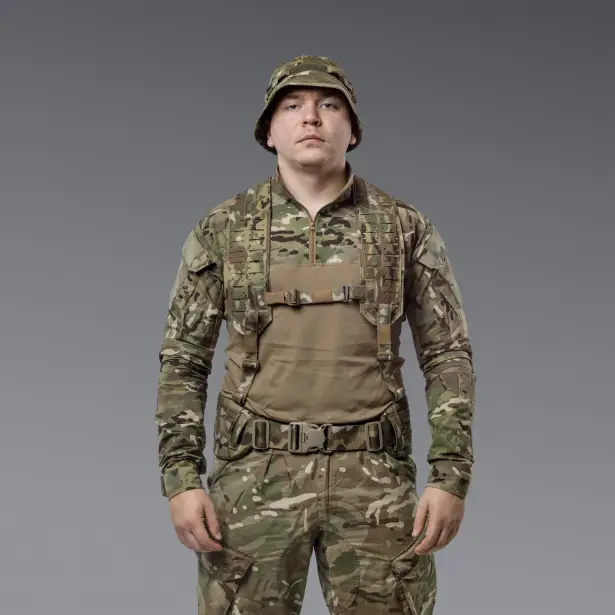 3 - Тактичний розвантажувальний пояс РПС, Cordura 1000D. Мультикам. S/M