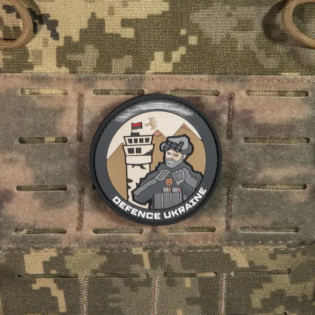 3 - ПВХ Патч (шеврон) «Капитан Прайс» DEFENCE UKRAINE