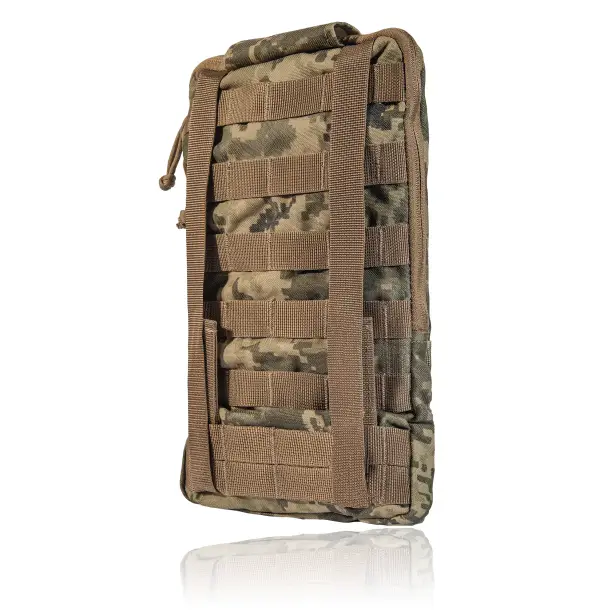 2 - Тактичний Рюкзак-Підсумок під Гідратор на 2 л. Кріплення Molle. Cordura 1000D. Піксель