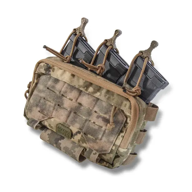5 - Утилитарный Админ-подсумок под 3 АК/AR Пиксель MOLLE 