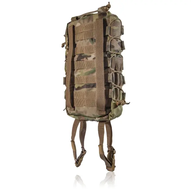 2 - Тактический рюкзак на 5 л. Крепление Molle. Cordura 1000D. Мультикам