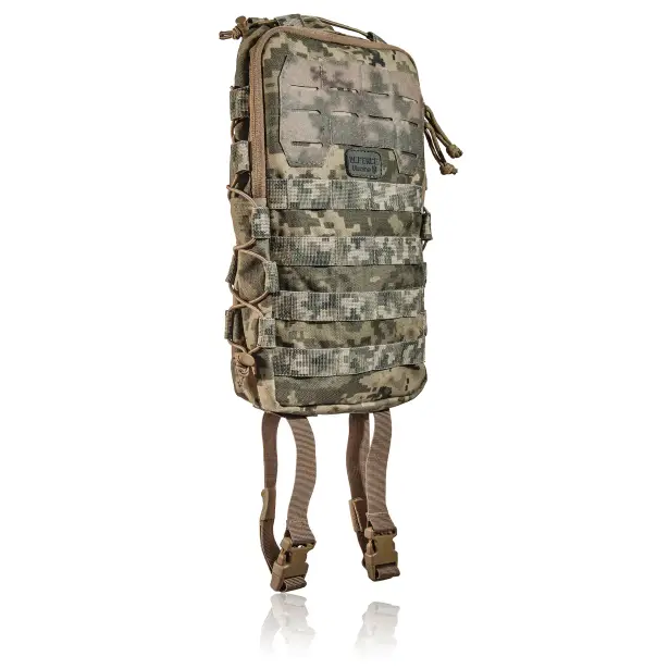 3 - Тактичний рюкзак на 5 л. Кріплення Molle. Cordura 1000D. Піксель
