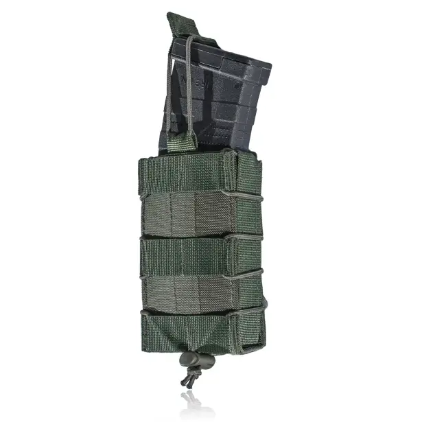 1 - Одинарний підсумок під магазини AK\AR. Cordura 1000D. Molle. Олива