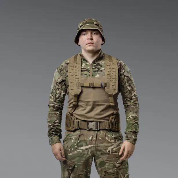 3 - Тактичний розвантажувальний пояс РПС, Cordura 1000D. Койот. S/M