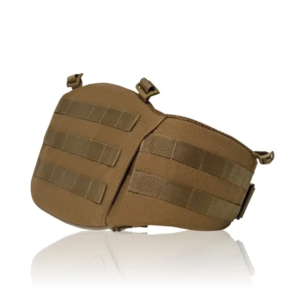 6 - Тактичний розвантажувальний пояс РПС 2 класу захисту, Cordura 1000D. Койот. S/M