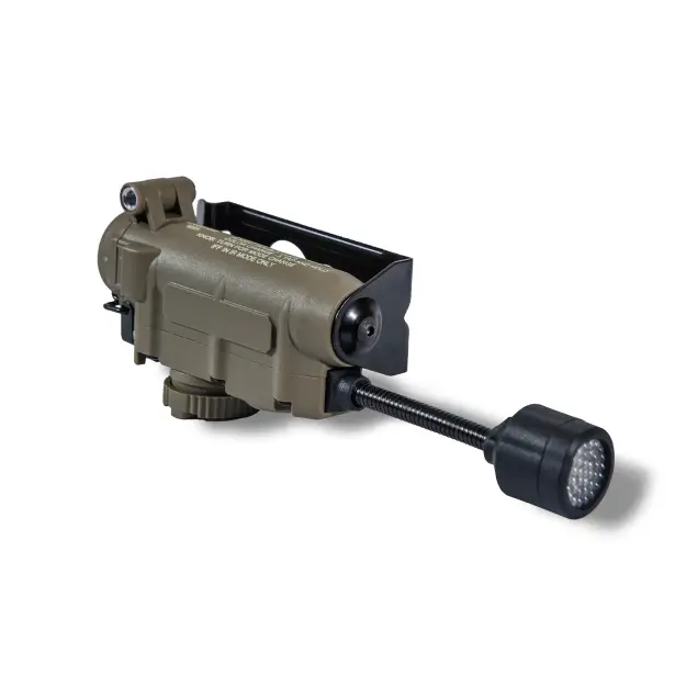 2 - Ліхтар тактичний на шолом Sidewinder MPLS 5LED з IFF (свій-чужий) маяком. Койот