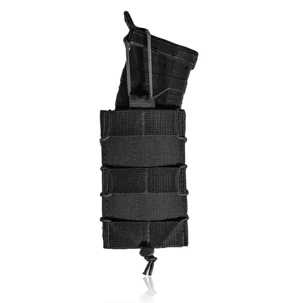 4 - Одинарный подсумок под магазины AK\AR. Cordura 1000D. Molle. Черный
