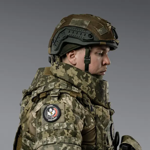5 - Баллистическая защита шеи 2-го класса защиты. CORDURA 1000D. Пиксель