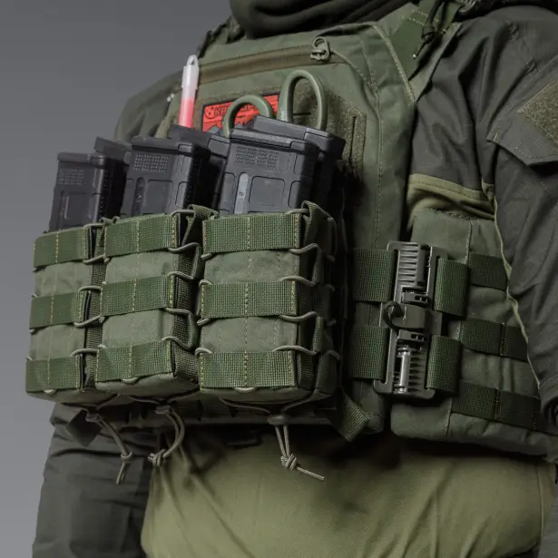 5 - Подвійний підсумок під магазини AK\AR. Cordura 1000D. Molle. Олива