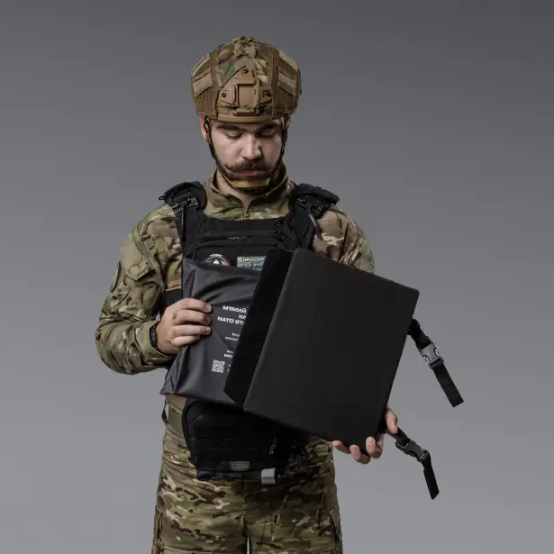 3 - Тактический коврик для сидения. CORDURA 1000D. Черный